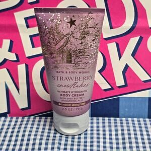 BBW Strawberry Snowflakes Ultimate Hydration Body Cream w. Shea Butter